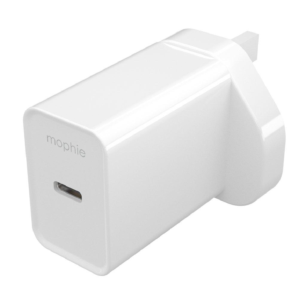 Mophie Essentials USB-C PD wall adapter, 20W, 409911857 – White 
