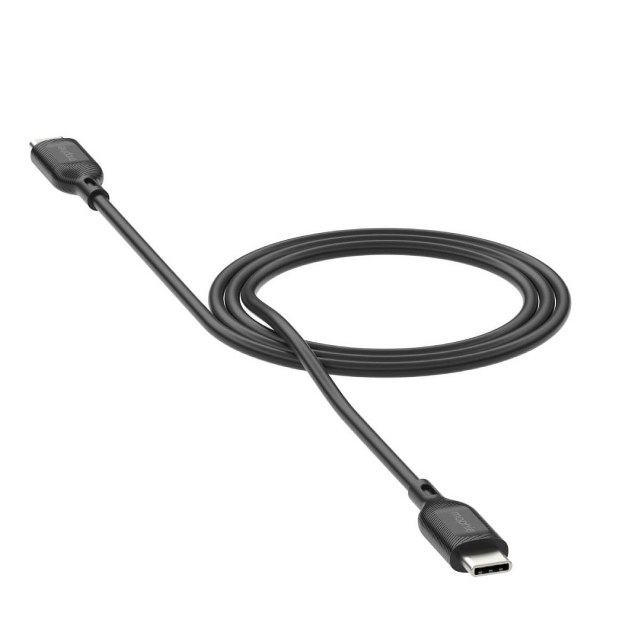 Mophie USB-C to USB-C Cable, 1M, 409911863 – Black