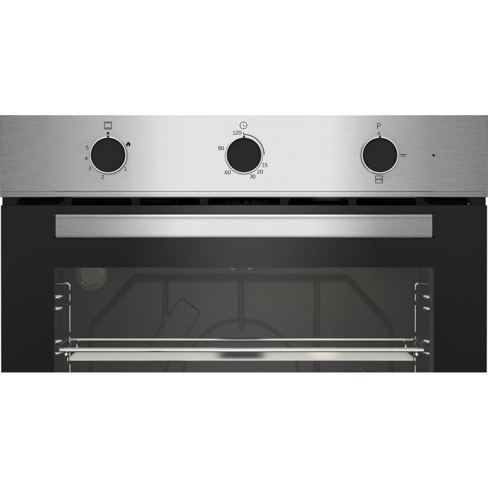 Beko 60cm Built In Gas Oven, 72 Liters, BBIGT22100XML - Stainless Steel
