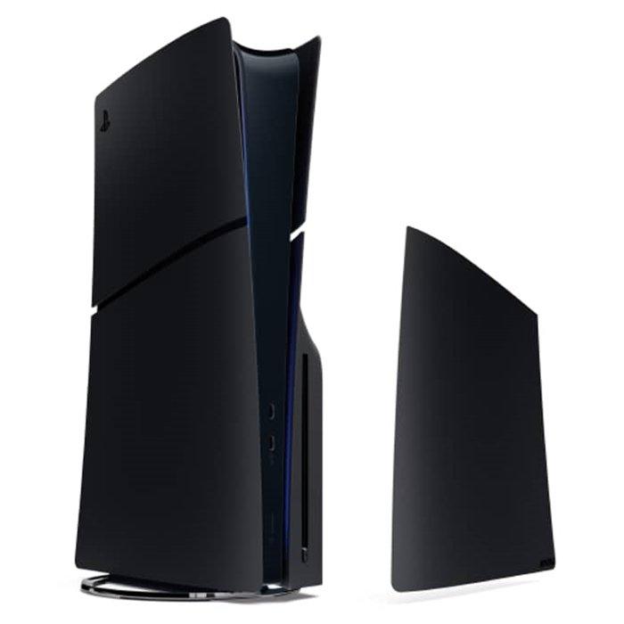 Buy Sony playstation 5 slim console cover, cfi-zcs2w01y - midnight black in Kuwait