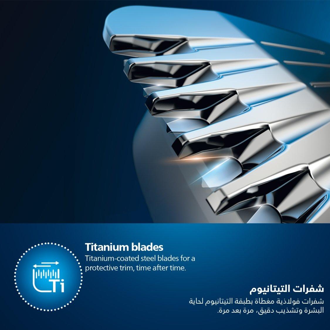 Philips Beardtrimmer Series 3000 Beard Trimmer, BT3232/15 - Black