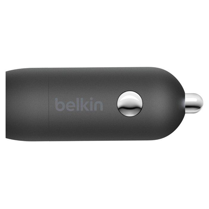 Belkin BoostCharge 30W USB-C Car Charger, CCA004BT1MBK-B6 – Black