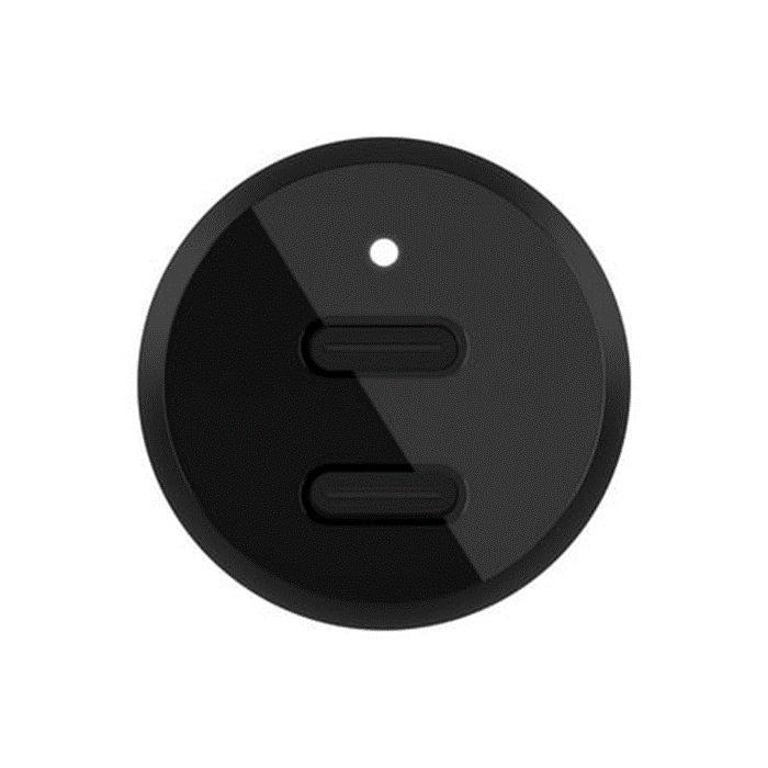 Belkin BoostCharge 42W Dual Car Charger, CCB005BTBK – Black