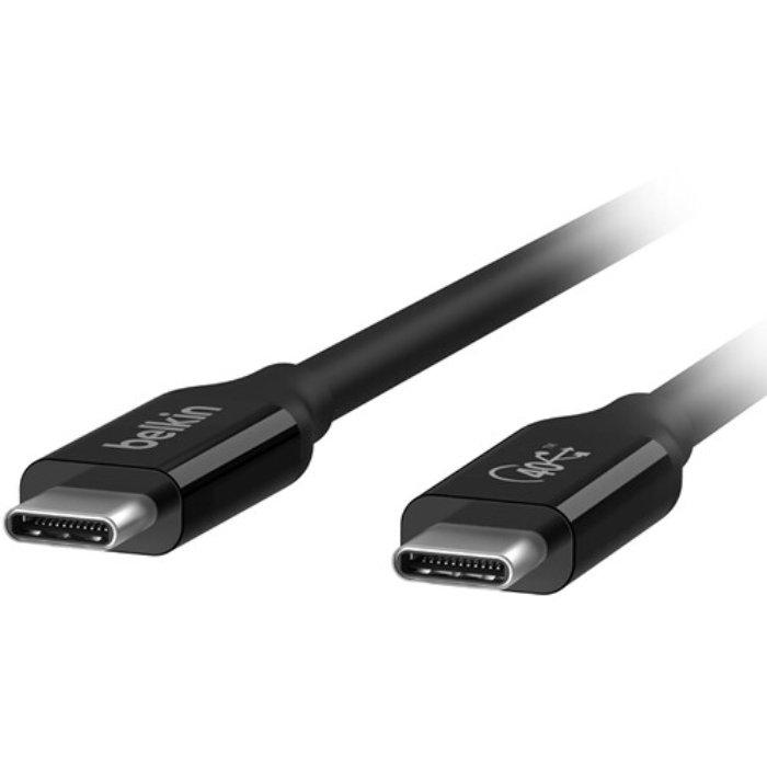 Belkin USB4 Cable, 100W + 40Gbps, INZ001BT0.8MBK - Black