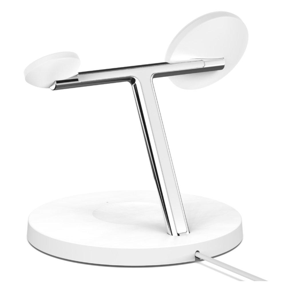 Belkin MagSafe 15W 3-in-1 Wireless Charger, WIZ009MYWH-V2 - White