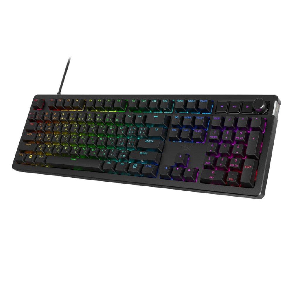 HyperX Alloy Rise Gaming Keyboard, RGB, 7G7A3AA#A2N – Black