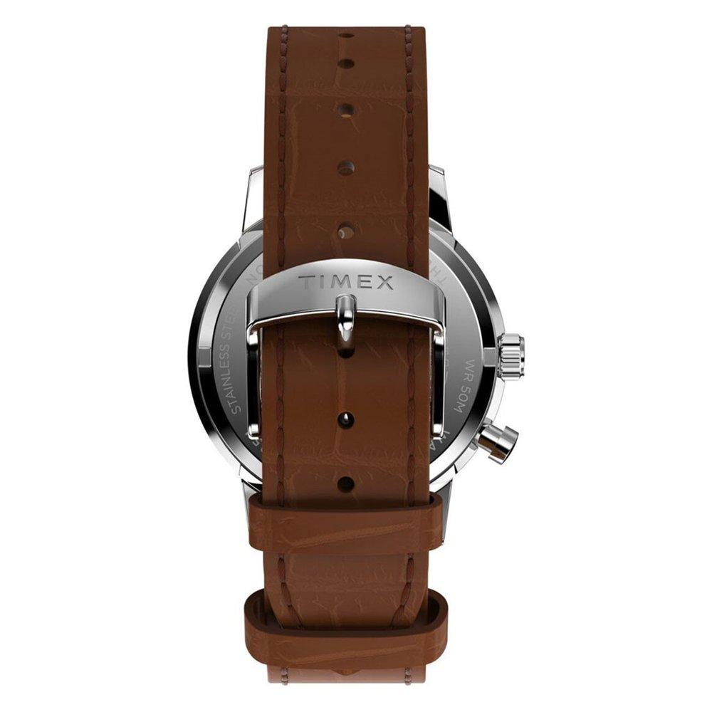 TIMEX Marlin Men's Watch, 40mm, Leather Band, TW2W51000VM - Brown