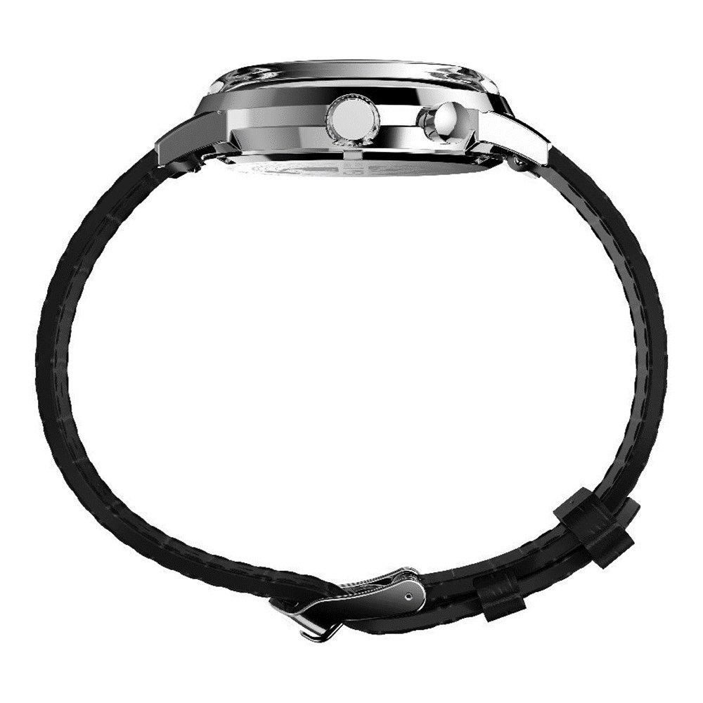 TIMEX Marlin Men's Watch, 40mm, Leather Band, TW2W51200VM - Black