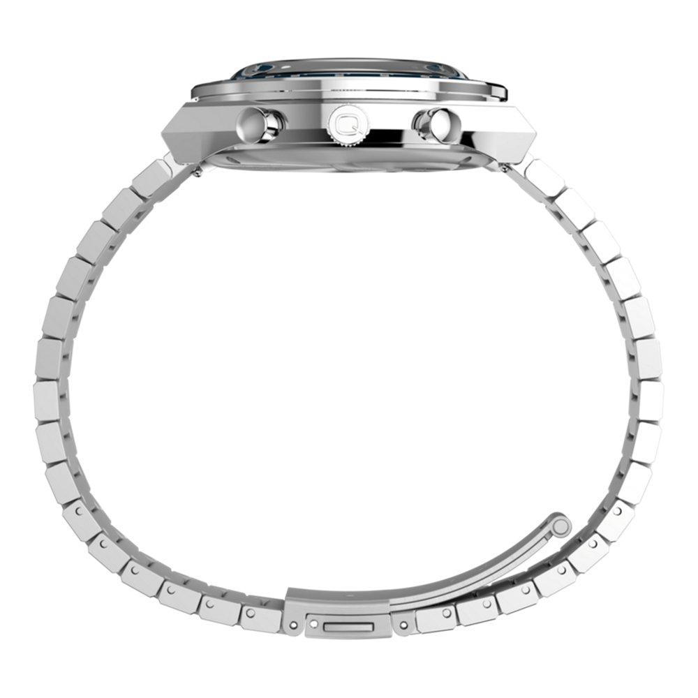 TIMEX Q Men's Watch, 40mm, Stainless Steel Band, TW2W51600VM - Silver