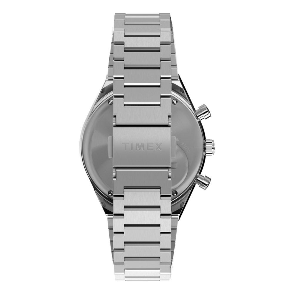 TIMEX Q Men's Watch, 40mm, Stainless Steel Band, TW2W51600VM - Silver
