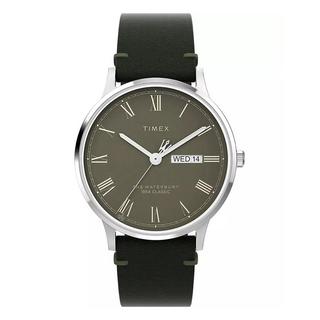 Buy Timex waterbury men's watch, 40mm, rubber band, tw2w50500vm - green in Kuwait