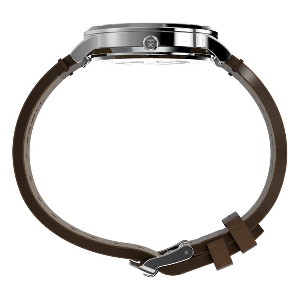 TIMEX Waterbury Men's Watch, 40mm, Rubber Band, TW2W50600VM - Brown