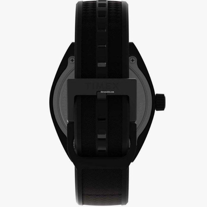 TIMEX Trend Unisex Watch, 40mm, Silicone Band, TW2W42400VM - Black