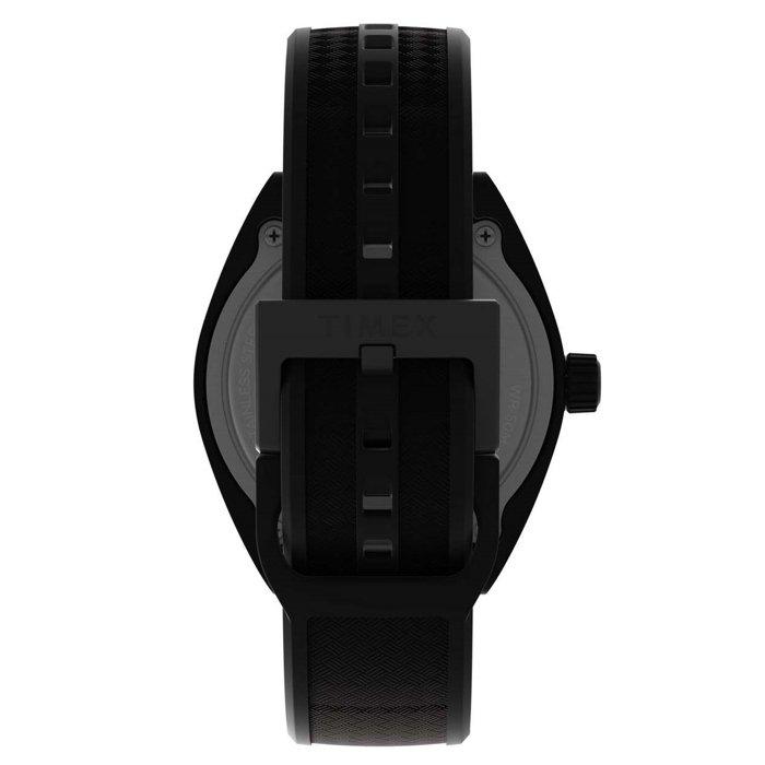TIMEX Trend Unisex Watch, 40mm, Silicone Band, TW2W42400VM - Black