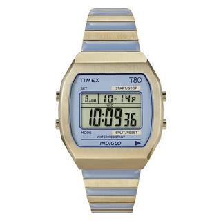 Buy Timex casual women's watch, 36mm, stainless steel band, tw2w40800vm - goldtone in Kuwait