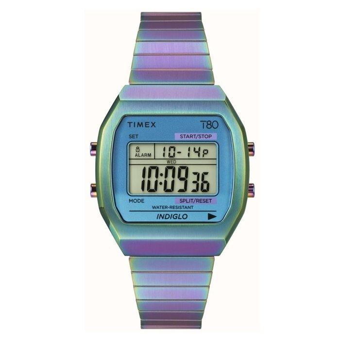 Buy Timex casual women's watch, 36mm, stainless steel band, tw2w57100vm - multicoloured in Kuwait