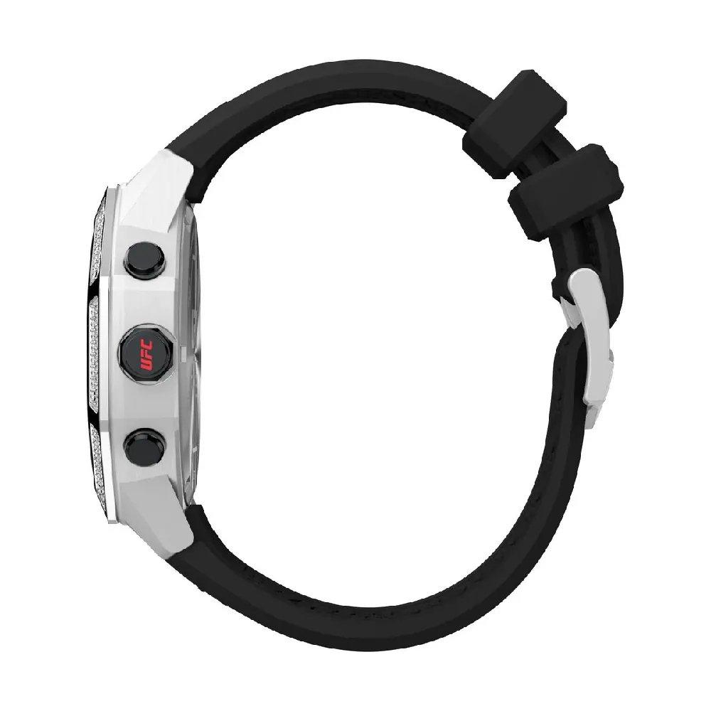 ساعة يو اف سي ستريت للرجال من تايمكس, 45ملم, سوار مطاطي , TW2V99300UY - أسود