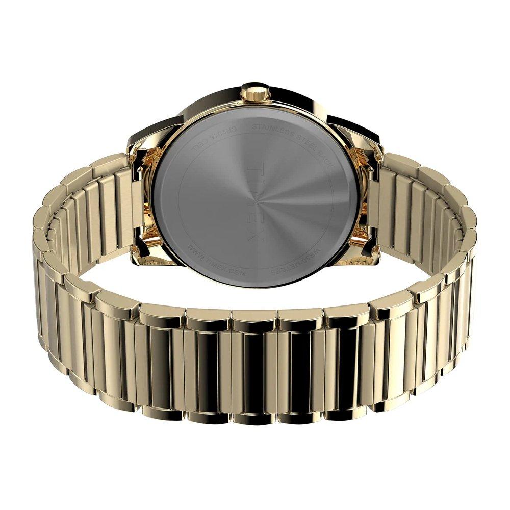 TIMEX Easy Reader Men's Watch, 40mm, Stainless Steel Band, TW2W520006V - Goldtone