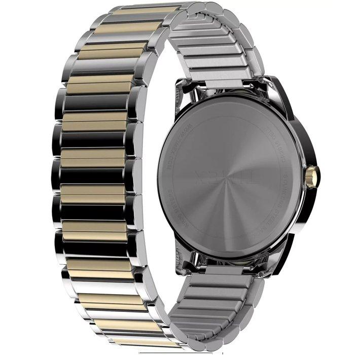 TIMEX Easy Reader Men's Watch, 40mm, Stainless Steel Band, TW2W521006V - Silver/Gold