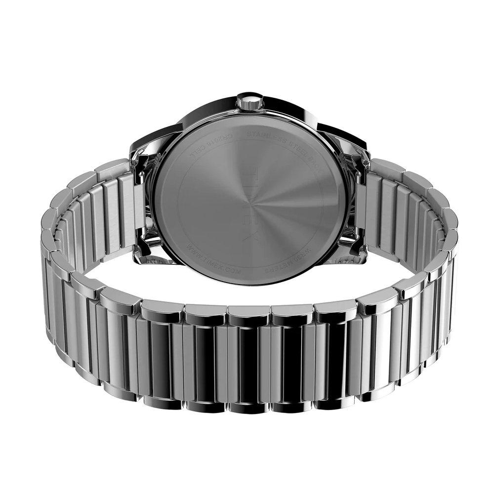 TIMEX Easy Reader Men's Watch, 40mm, Stainless Steel Band, TW2W522006V - Silvertone