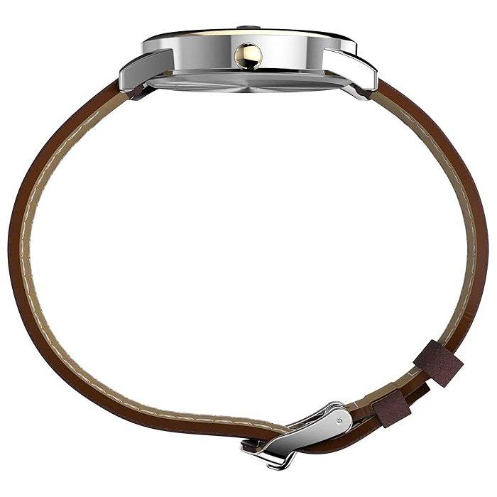 TIMEX Easy Reader Men's Watch, 35mm, Leather Band, TW2W545006V - Brown