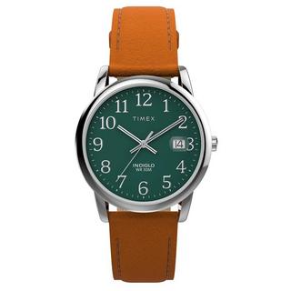 Buy Timex easy reader men's watch, 35mm, leather band, tw2w546006v - brown in Kuwait