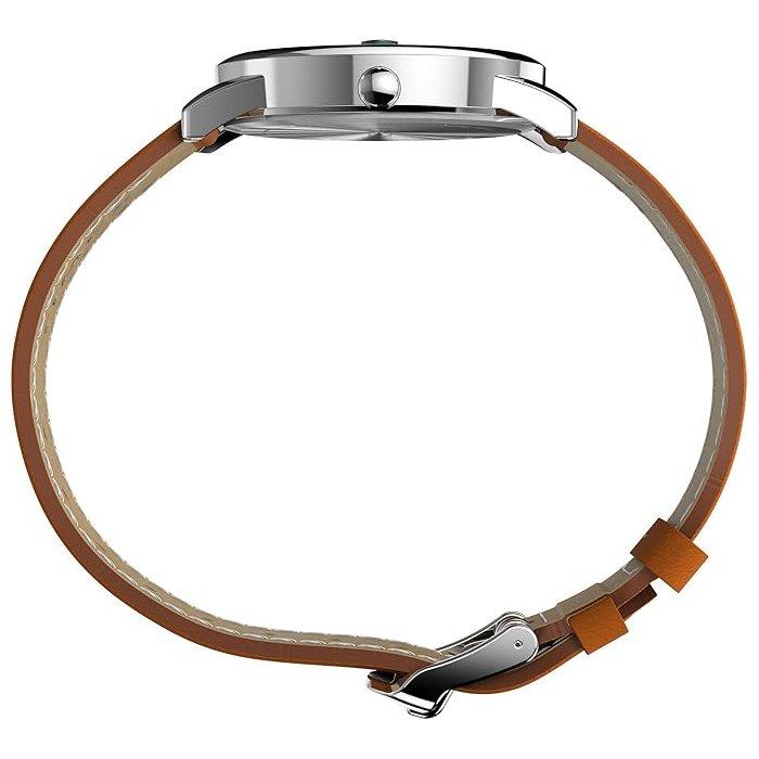 TIMEX Easy Reader Men's Watch, 35mm, Leather Band, TW2W546006V - Brown