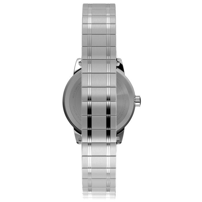 TIMEX Easy Reader Women's Watch, 25mm, Stainless Steel Band, TW2W523006V - Silvertone