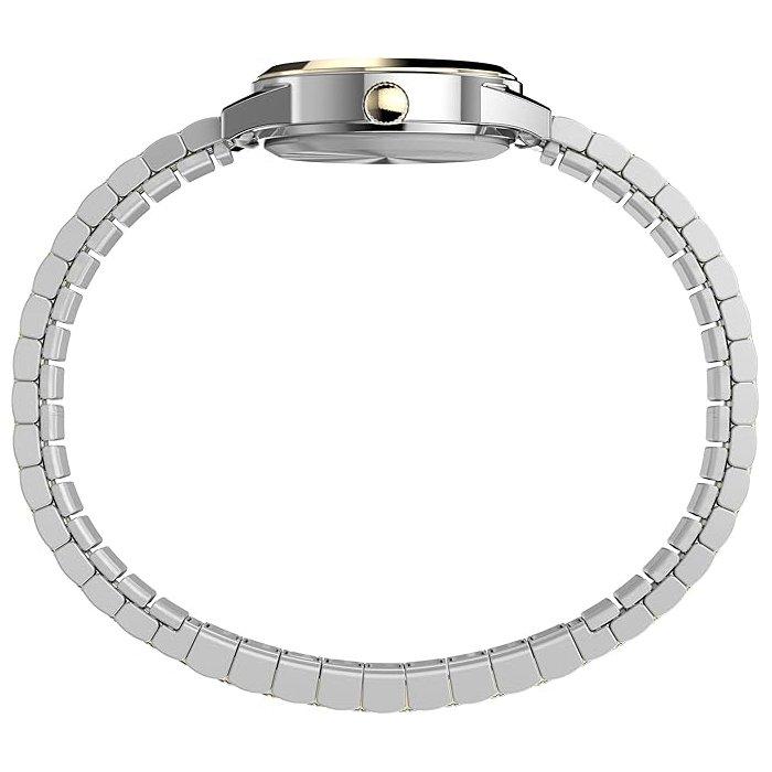 TIMEX Main Street Women's Watch, 25mm, Stainless Steel Band, TW2W353006V - Silver/Gold