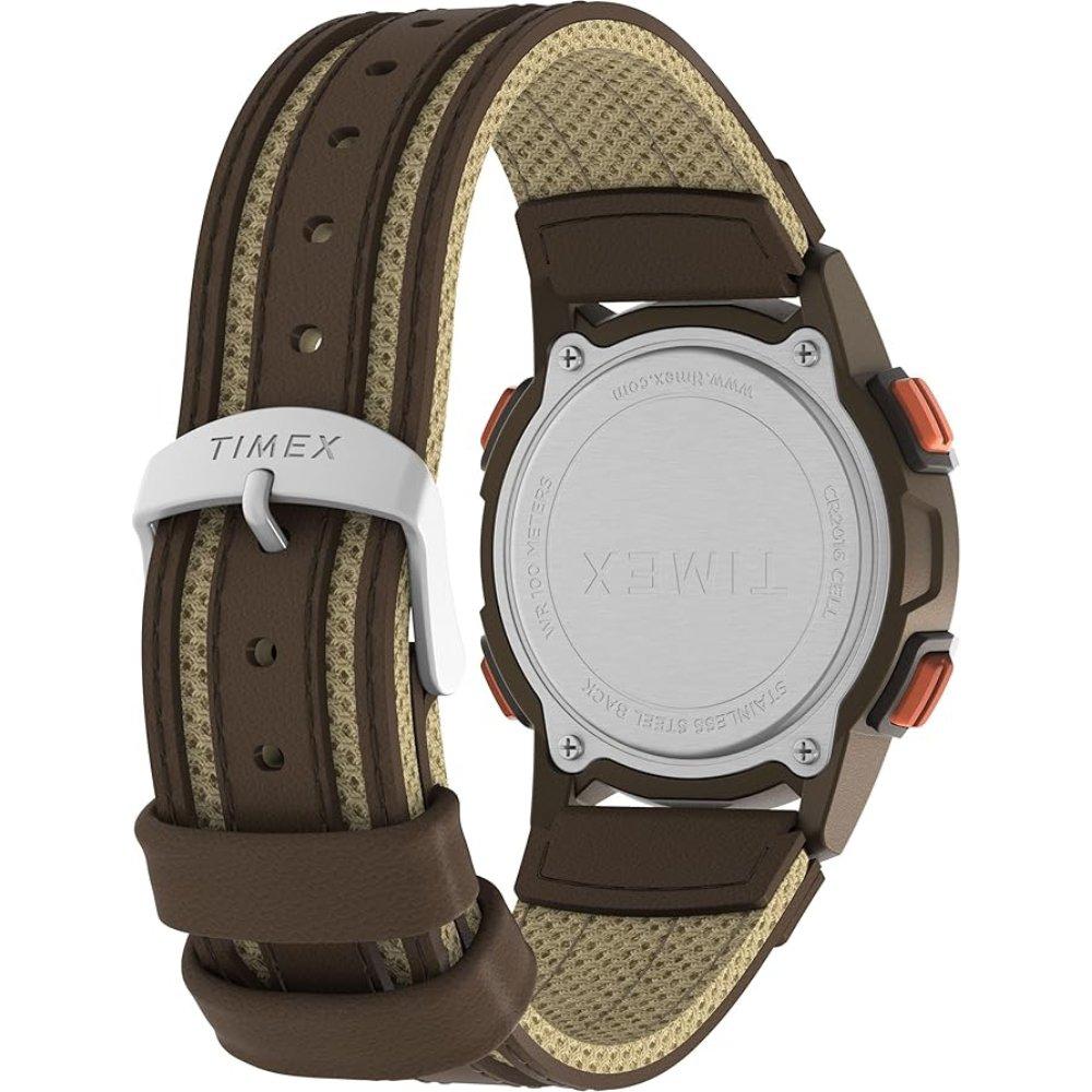 TIMEX Expedition Men's Watch, 40mm, Rubber Band, TW4B304006V - Brown