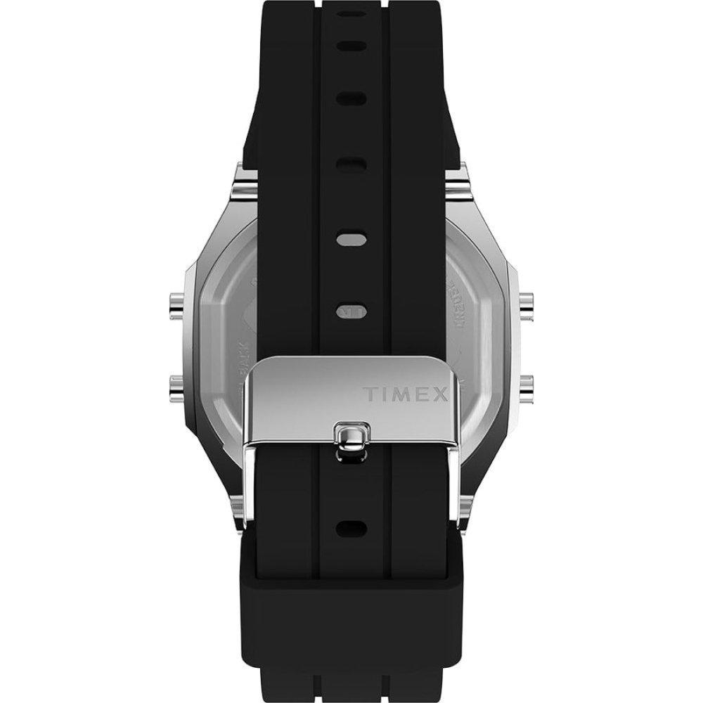 TIMEX Sport Unisex Watch, 40mm, Rubber Band, TW5M607006V - Black