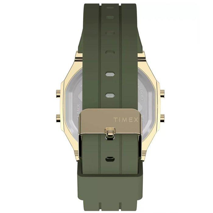 TIMEX Sport Unisex Watch, Digital Band, 40mm, Rubber Band, TW5M608006V - Green
