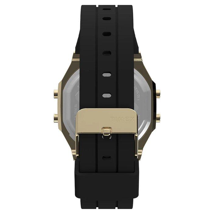 TIMEX Sport Unisex Watch, Digital Band, 40mm, Rubber Band, TW5M609006V - Black