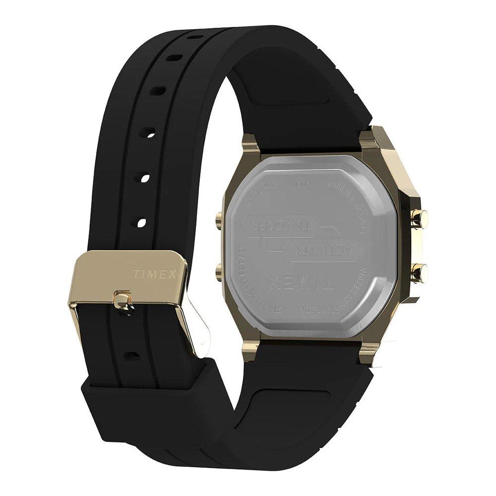 TIMEX Sport Unisex Watch, Digital Band, 40mm, Rubber Band, TW5M609006V - Black