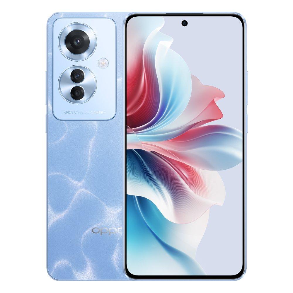 Buy Oppo reno 11f 6. 7-inch 256gb ram 8gb dual sim blue in Kuwait