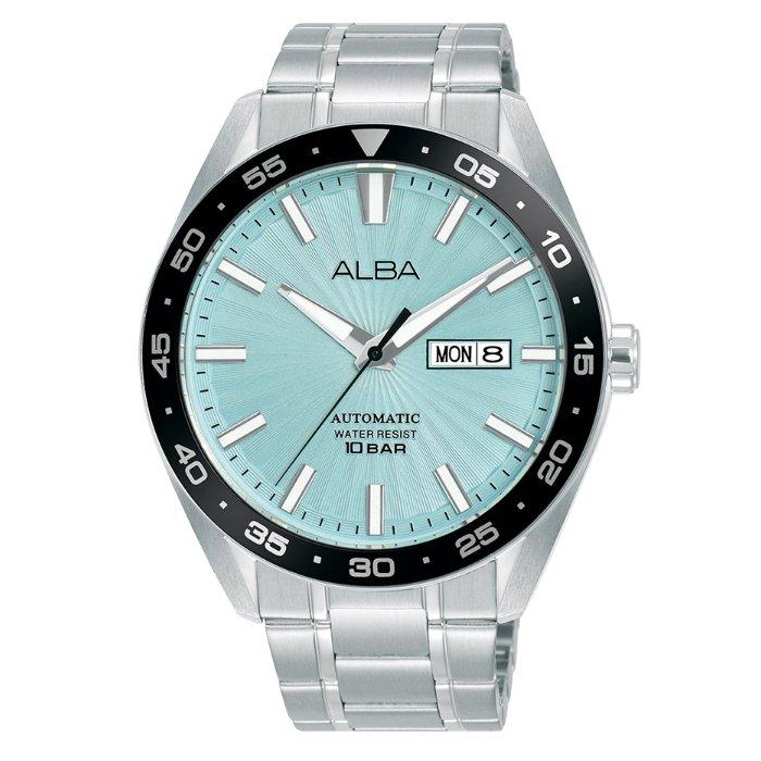 Alba mechanical watch for men, analog, 43. 5mm, stainless steel strap ...