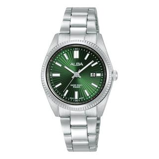 Buy Alba prestige ladies watch, analog , 30mm, stainless steel strap, ah7ck9x1- silver in Kuwait