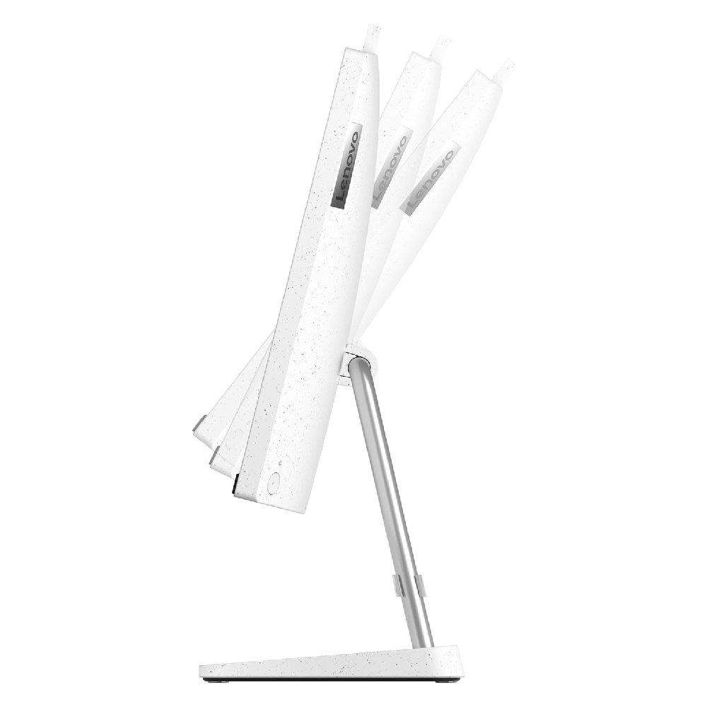 كمبيوتر مكتبي ايديا سنتر الكل في واحد من لينوفو، ايه ام دي رايزن اي7، 16 جيجا بايت رام، 512 جيجا بايت اس اس دي، مقاس 23.8 بوصة، ايه ام دي راديون مدمج، ويندوز 11، F0G100TCAX - أبيض