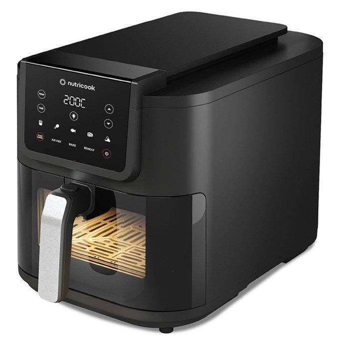 Nutricook Slim Air Fryer, Extra Large 7.6L, 1700 W, NC-AFS200 - Black