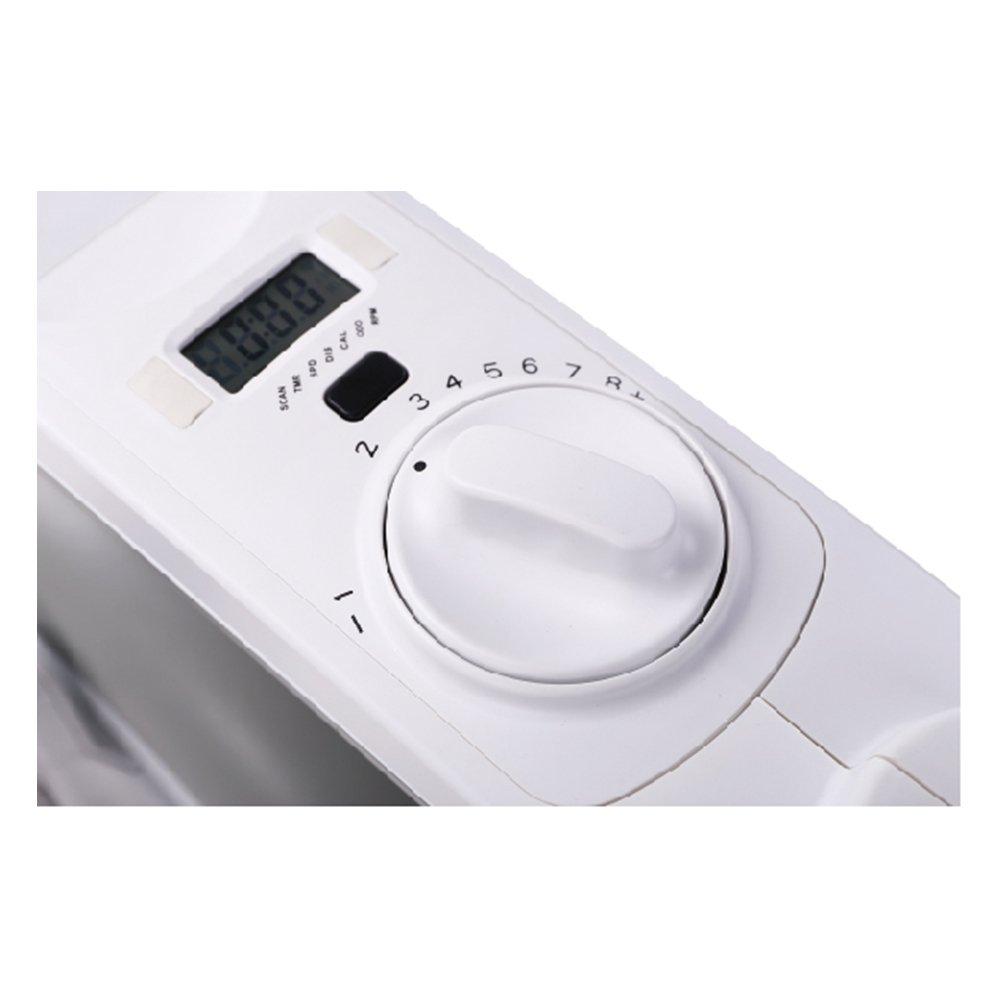 دراجة التمارين الرياضية للمكتب من إي كيو، F209DT – أبيض