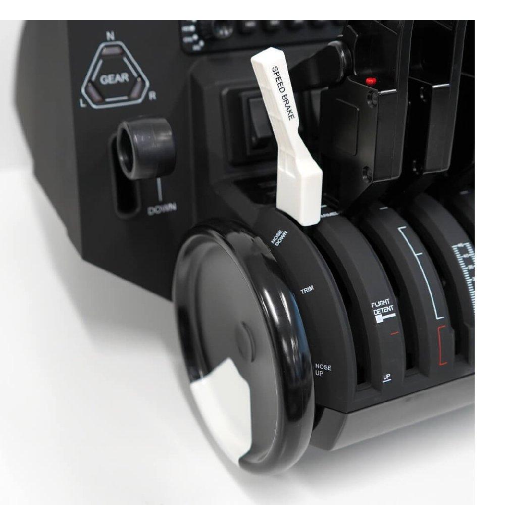 أجهزة تحكم الرحلات هانيكوم برافو - وحدة التروتل من سناك بايت، HC003042 - أسود