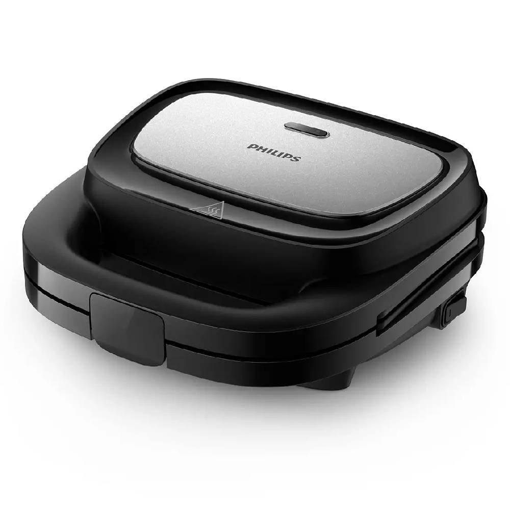 Buy Philips sandwich maker, 750w, hd2350/80 - black in Kuwait