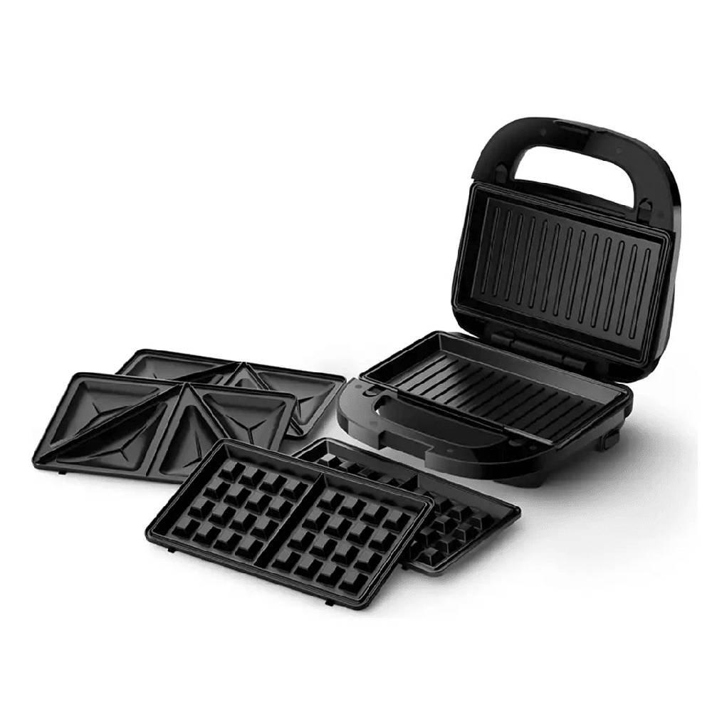 Philips Sandwich Maker, 750W, HD2350/80 - Black 