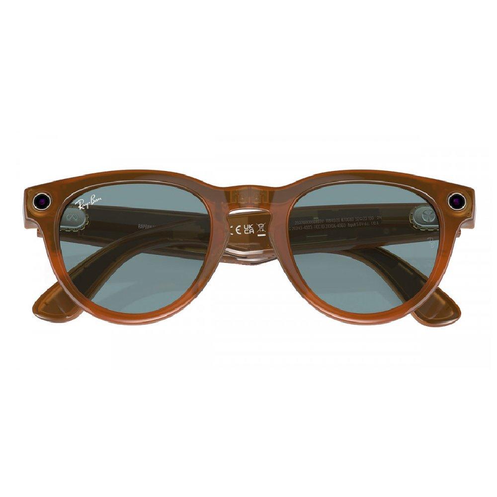 Ray Ban Meta Headliner Smart  Glasses, 0RW4009-67068050 - Shiny Caramel
