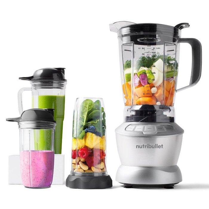 Nutribullet Combo Blender, 1200W, 1.8L, NBC-1110A – Silver