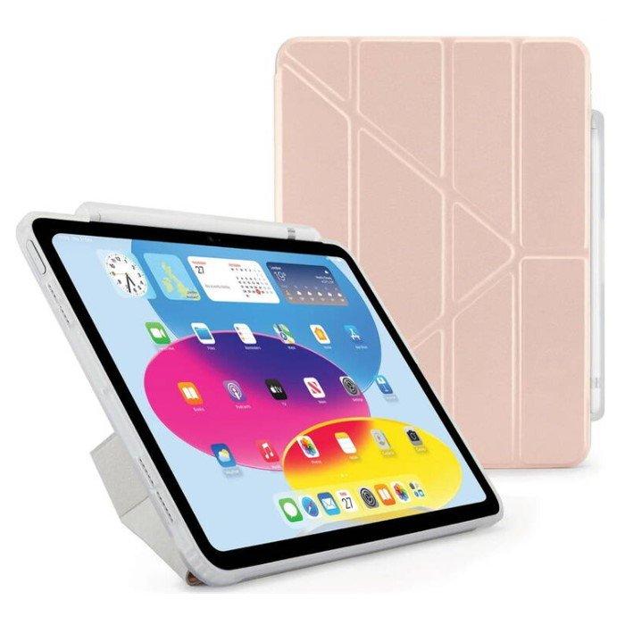 Pipetto iPad 10th Gen (2022) Origami No3 Pencil Case, 10.9-inch, P053-126-V - Metallic Pink