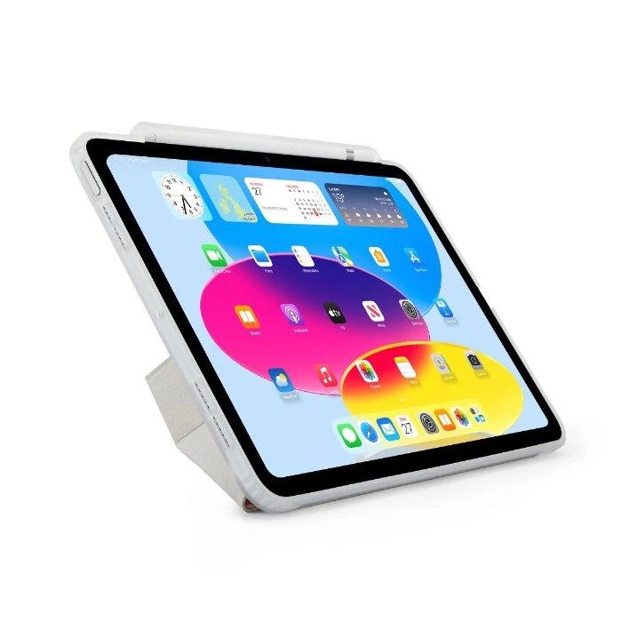 Pipetto iPad 10th Gen (2022) Origami No3 Pencil Case, 10.9-inch, P053-126-V - Metallic Pink