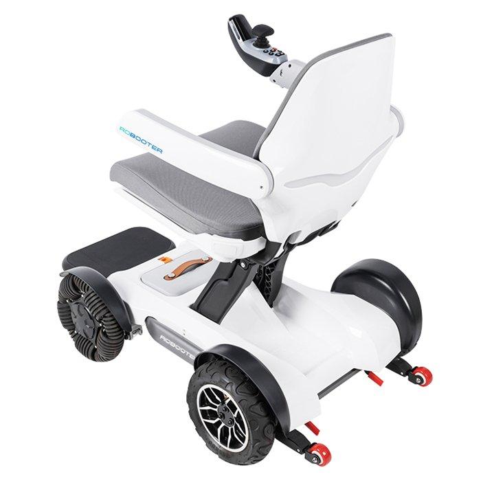 Robooter Battery Powered Electronic Wheelchair, BBR-LY-01-01 – White