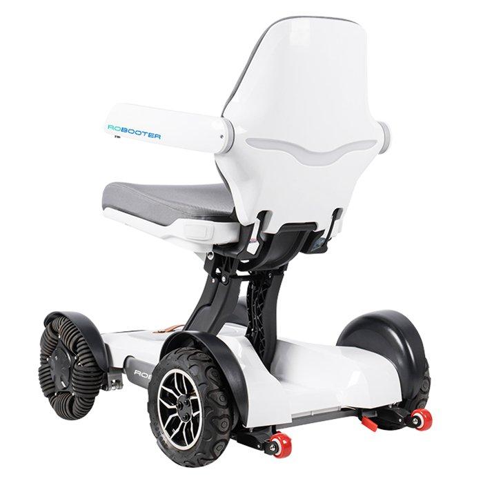 Robooter Battery Powered Electronic Wheelchair, BBR-LY-01-01 – White
