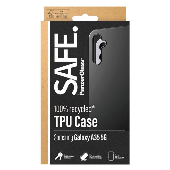 غطاء حماية سيف لهاتف سامسونج جالكسي ايه 55 5 جي من بانزر, SAFE95692 – أسود 